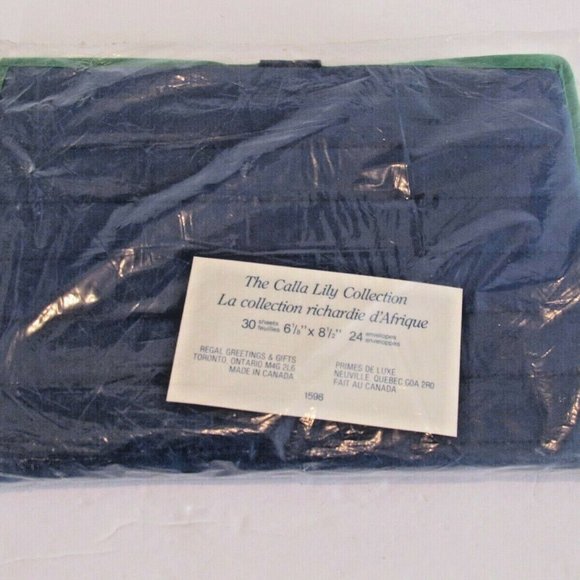 Vintage Regal Greetings Canada Stationery The Calla Lily Collection Sealed RARE - Picture 1 of 4
